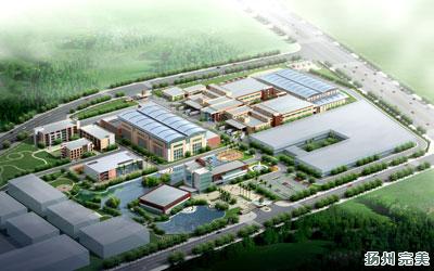 扬州完美二期工厂 成华北最大产品配送中心